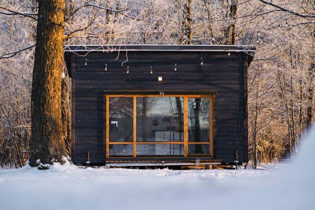 Beautiful Tiny House On The Lake Side. Тракай Экстерьер фото